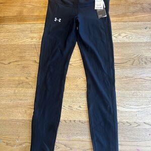 Under Armour Jet Black Performance Leggings